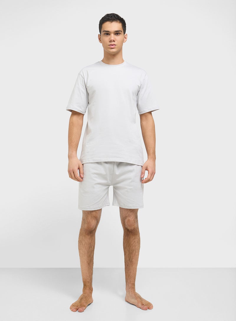 Seventy Five Nightwear T-Shirt & Shorts Sets  - Image 1