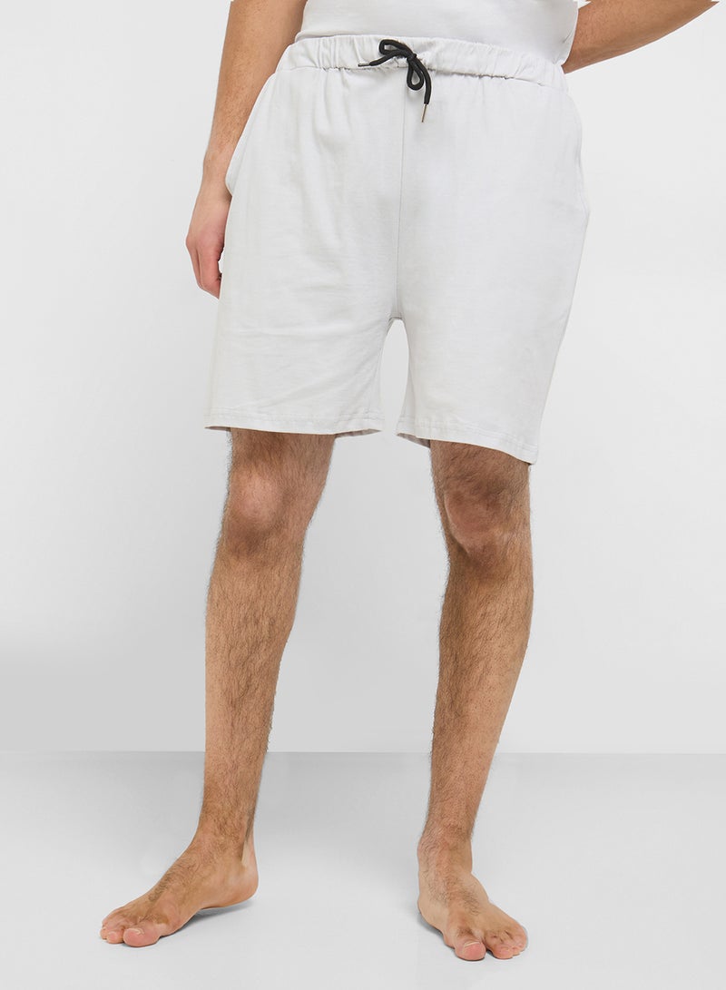 سفنتي فايف طقم بيجامة تي شيرت وشورت - Image 4