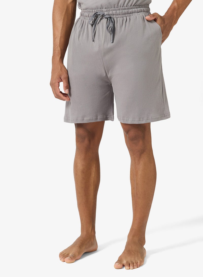 Seventy Five Printed Short Sleeve T-Shirt And Shorts Set - Image 4