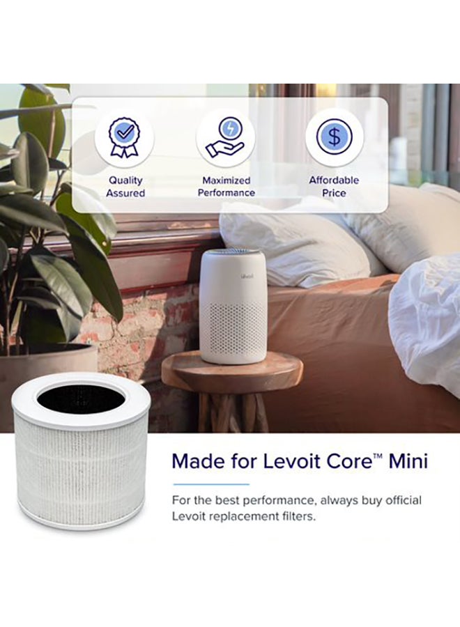Levoit Core Mini Air Purifier Filter LRF-C161-WAS White - Image 3
