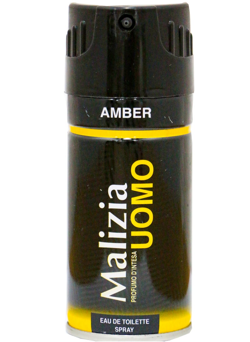 Malizia Malizia Uomo Amber Deodorant Men -150 Ml  - Image 1