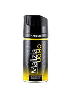 Malizia Malizia Uomo Amber Deodorant Men -150 Ml  - Image 2