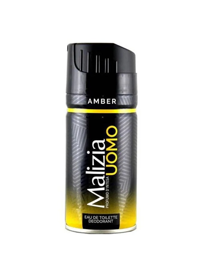 Malizia Malizia Uomo Amber Deodorant Men -150 Ml  - Image 2