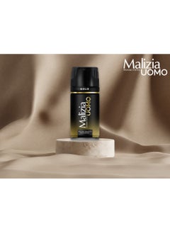 Malizia Malizia Uomo Amber Deodorant Men -150 Ml  - Image 4