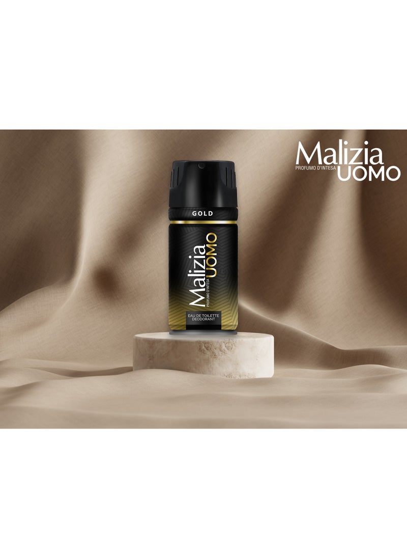 Malizia Malizia Uomo Amber Deodorant Men -150 Ml  - Image 4