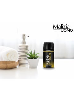 Malizia Malizia Uomo Amber Deodorant Men -150 Ml  - Image 5