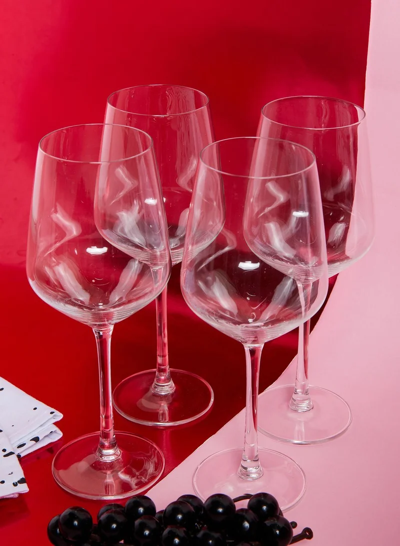Hema Set Of 4 Wine Glasses
