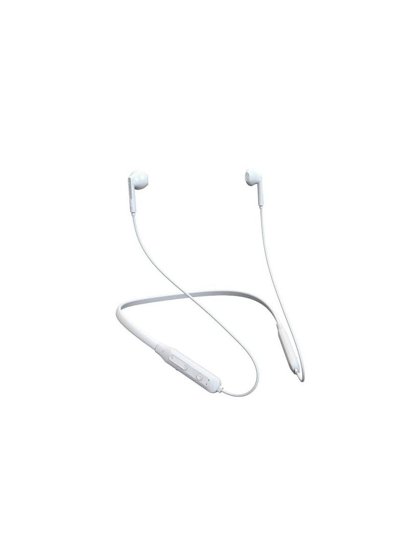 XO The XO BS21 headphone combines superior performance with elegant design. It has great sound quality and Bluetooth 5.0 technology to ensure a stable connection. With built-in microphone, provides a clear and crisp calling experience. Extended battery life lets you enjoy music or calls for a long time without having to recharge. Ergonomic design suitable for long use, making it your ideal choice for moving around and enjoying superior sound. White color  - Image 1