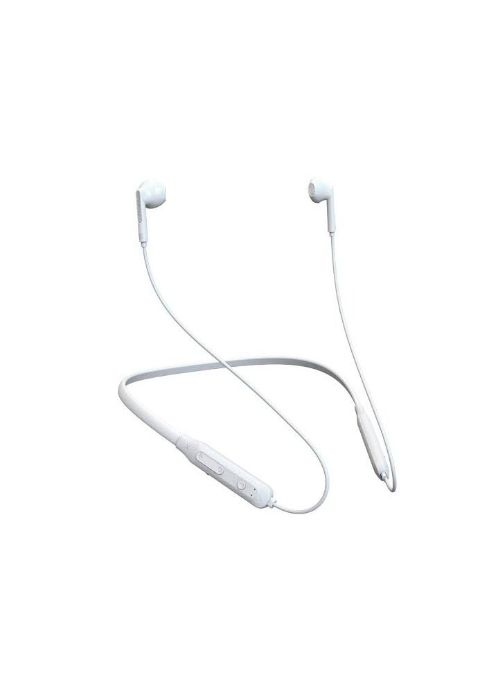 XO The XO BS21 headphone combines superior performance with elegant design. It has great sound quality and Bluetooth 5.0 technology to ensure a stable connection. With built-in microphone, provides a clear and crisp calling experience. Extended battery life lets you enjoy music or calls for a long time without having to recharge. Ergonomic design suitable for long use, making it your ideal choice for moving around and enjoying superior sound. White color  - Image 3