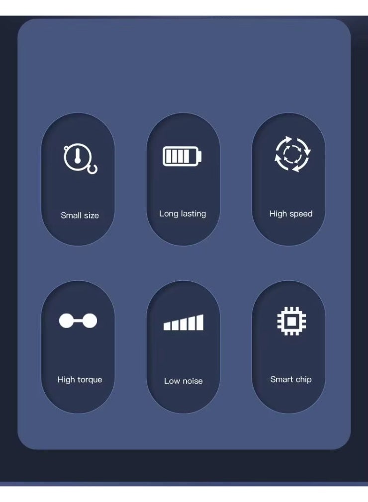 مسدس تدليك العضلات المحمول - 5 سرعات متنوعة – لتخفيف آلام العضلات وتحفيز الدورة الدموية - Image 5