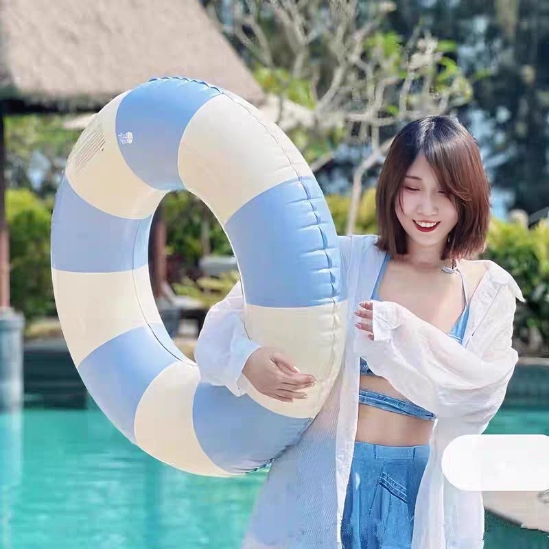 Clesante Swim Rings, 2 Pack Pool Float Tube Decorations Swim Tubes Pool Beach Water Floats - Image 5
