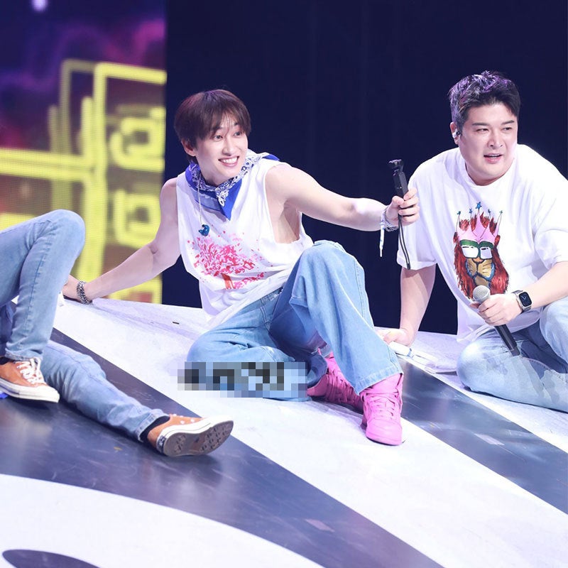 Superjunior Concert Super Show9 Road Encore Around The Same Short Sleeve T-Shirt Clothes - Image 4