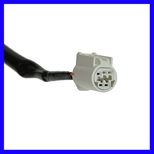 TRQ 2 Piece Driver and Passenger Side Mirror Assembly Set Electric Adjustment Non-Heated No Memory Black Compatible with 2007-2011 Toyota Yaris Hatchback TO1320230 TO1321230 - Image 3