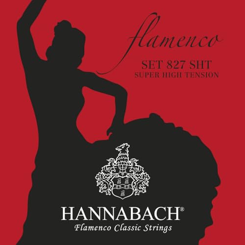 Hannabach أوتار جيتار كلاسيكي هاناباخ سلسلة فلامنكو 827 مجموعة توتر عالي جداً مصنوعة في ألمانيا - 827SHT - Image 5
