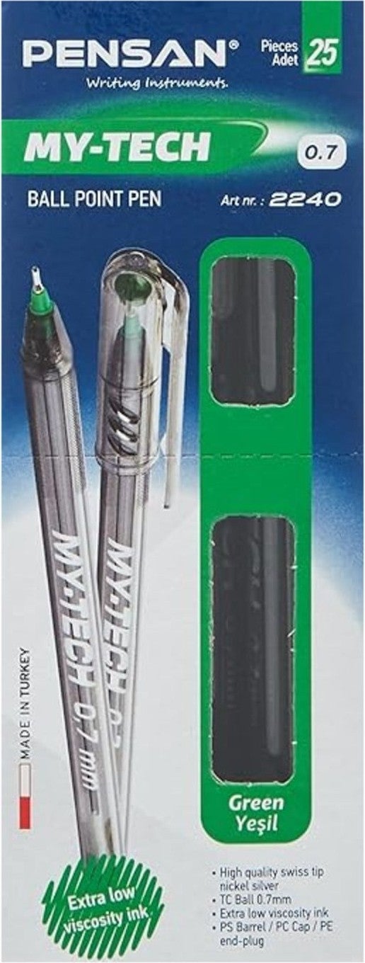 Pensan My Tech 0.7 Ballpoint Pen 1 Box 25 Pieces - Image 3