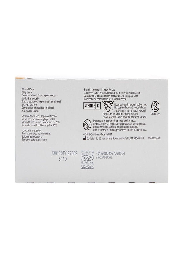 COVIDIEN 5110 Webcol Alcohol Prep, Sterile, Large, 2-ply (Pack of 200) - Image 5