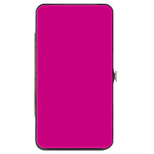 Buckle Down Buckle-Down womens Buckle-down Hinge - Fuchsia Wallet, Multicolor, 7 x 4 US - Image 1