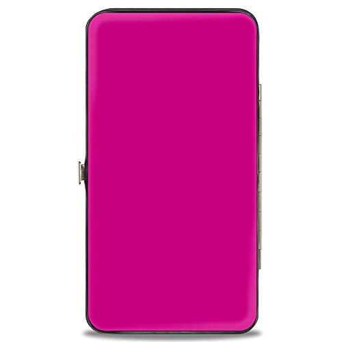 Buckle Down Buckle-Down womens Buckle-down Hinge - Fuchsia Wallet, Multicolor, 7 x 4 US - Image 2