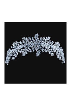 Cubic Zirconia Soft Wedding Bride Headbands Silver, CZ Hairbands Pageant Crowns Jewelry Gifts for Women - pzsku/Z4D2C8528869446E2B5EFZ/45/_/1664627819/37f25771-2161-403c-99e1-6f3505eab57d