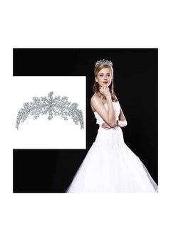 Cubic Zirconia Soft Wedding Bride Headbands Silver, CZ Hairbands Pageant Crowns Jewelry Gifts for Women - pzsku/Z4D2C8528869446E2B5EFZ/45/_/1664627819/9c58a04a-7520-412c-8f7e-572500b77e85