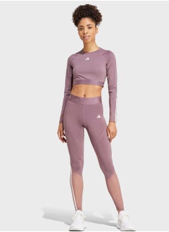 Adidas Hyperglam Cropped Long Sleeve T-Shirt  - Image 5