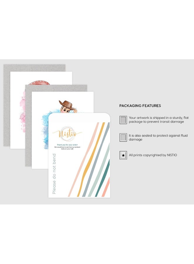 Home Trove Nistioâ® Toy Story Watercolor Prints, Toy Story Wall Art Decor, Set Of 6, 8X10 Inches (Unframed)  - Image 3