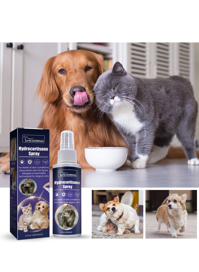 YEGBONG - Yegbong pet anti-itch spray removes mites, removes mites, repels insects and relieves itching, cleans and soothes skin, fur, cats and dogs. - Image 1