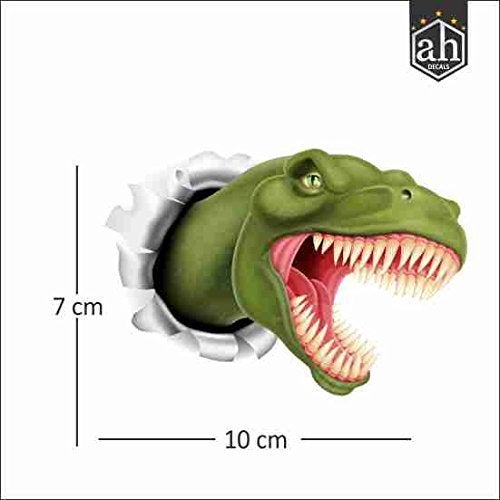 AH Decals Amazing Animal Cartoon 3D Wall Switch Board Stickers for Living Bed Kids Room | (Set of 5) - Image 4