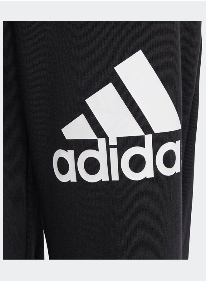 Adidas بنطال رياضي قطني بشعار كبير وقصة عادية من Essentials  - Image 3