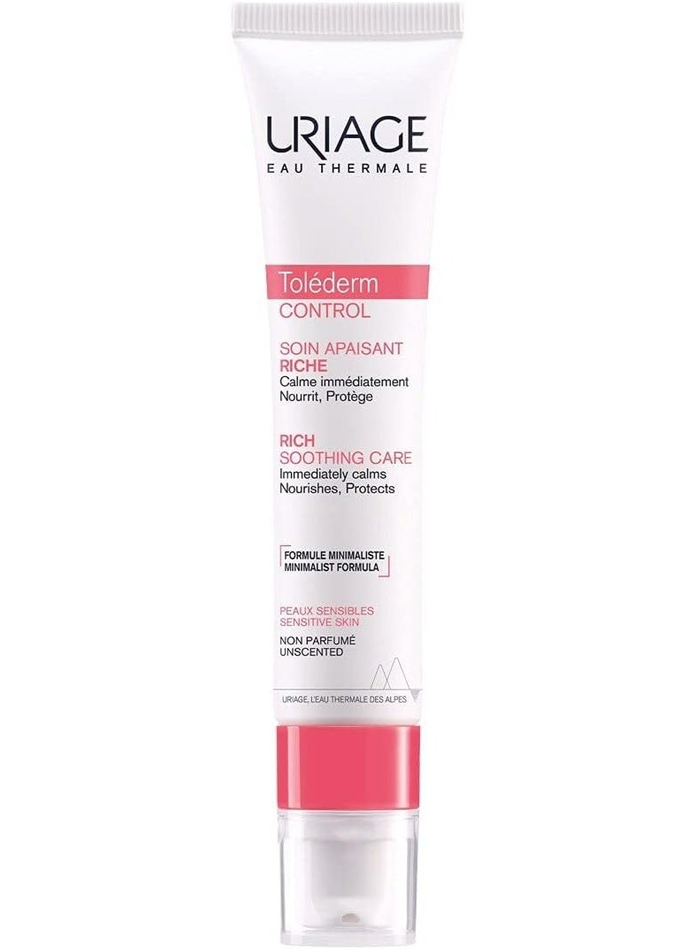 Uriage Toléderm Control Rich Soothing Care 40ml