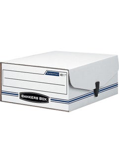 Bankers Box 48110 Storage File Box Snap Close 91/8Inch X113/8Inch X43/8Inch We/Be  - Image 2