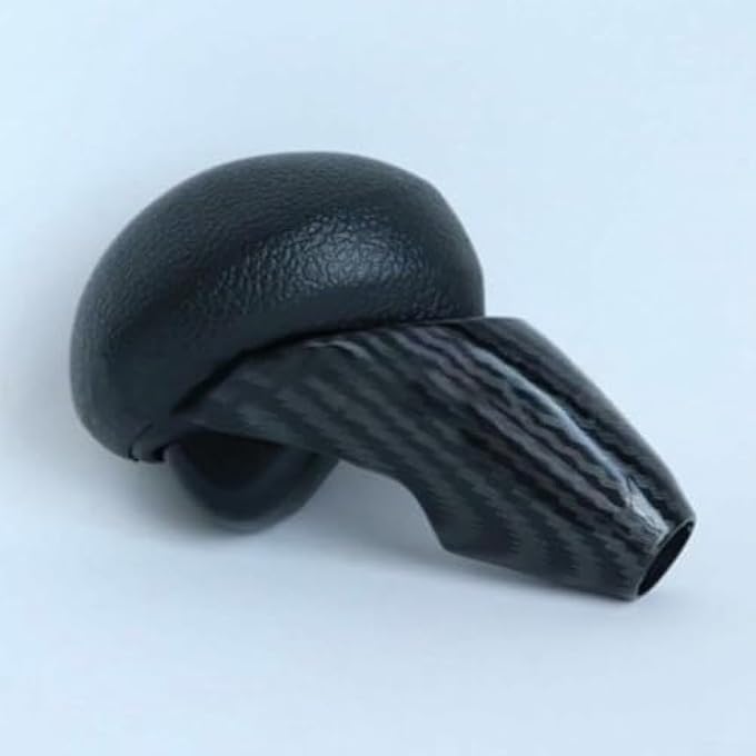 rayihni Gear Shift Knob Replacement Compatible with Honda Civic 20062011 Carbon Fiber Design Durable ABS Construction - Image 2