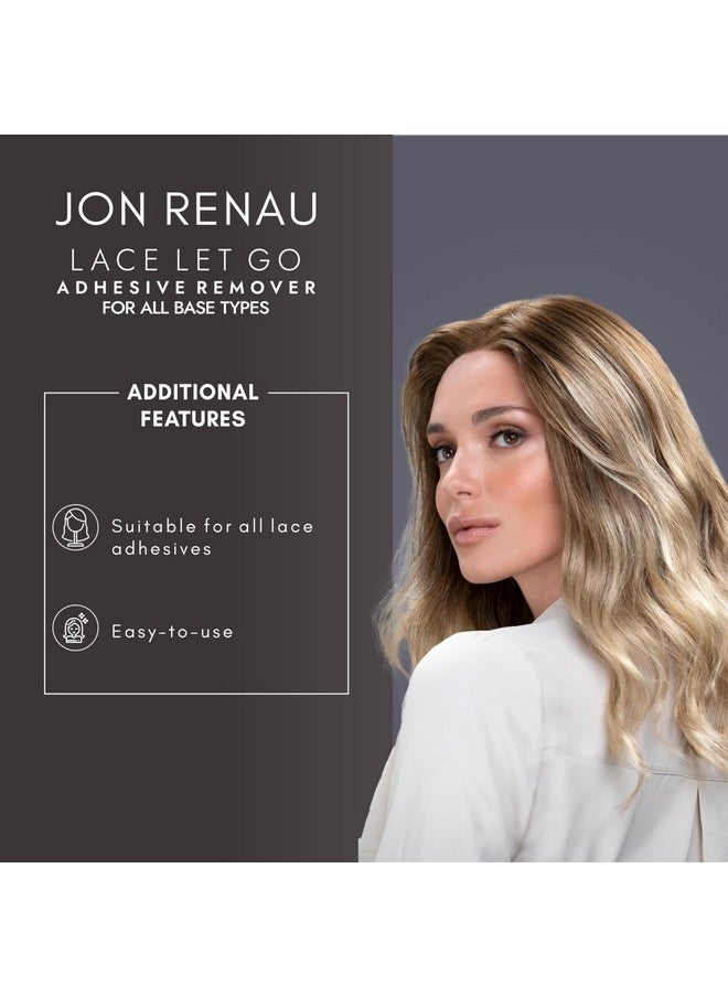 Jon Renau Jon Renau Lace Let Go Wig Adhesive Remover Spray, Safe and Gentle, 2 Fl Oz  - Image 4