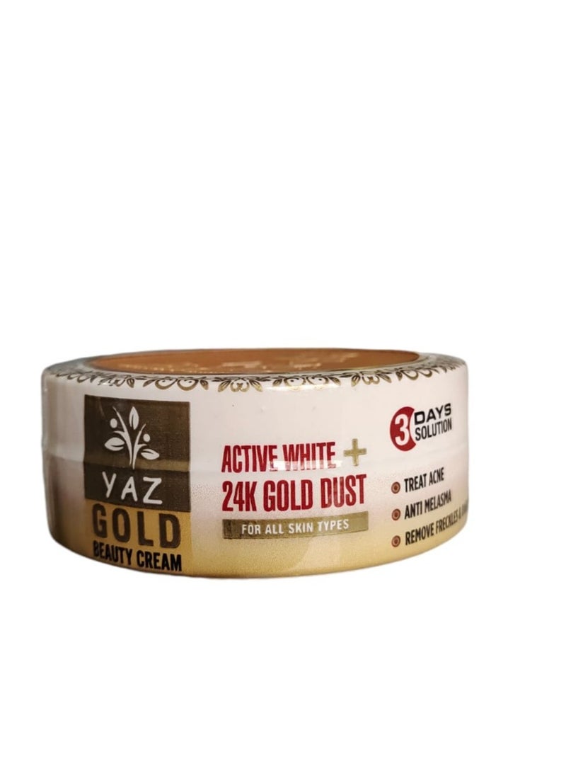 YAZ - Active White + 24K Gold Dust Beauty Set 3 PCS - Image 1