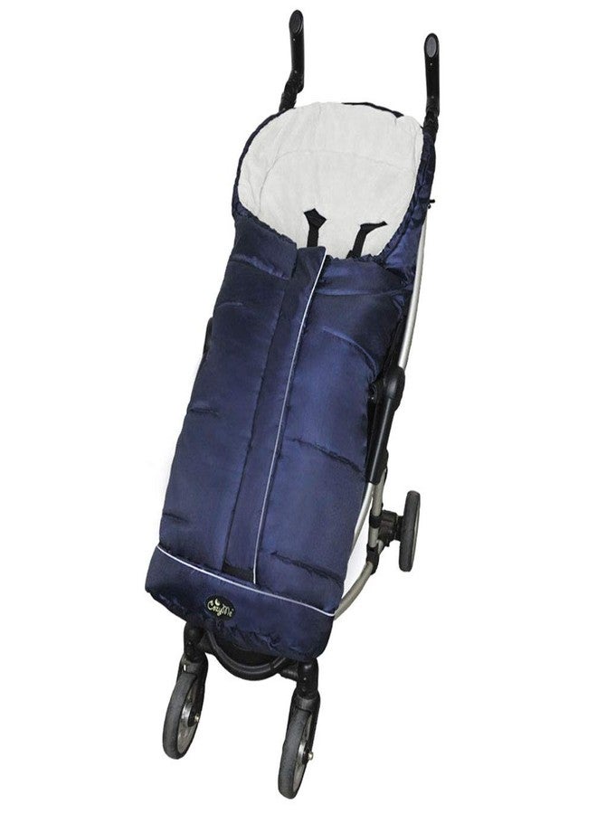 CozyMe 3in1 Baby Sleeping Bag Adaptable for Toddler Strolllers Buggy Pushchair,Cozy Toes, Comfortable,Length Adjustable,Practical Design Makes Us Outstanding,6-36M,Navy Blue - Image 1