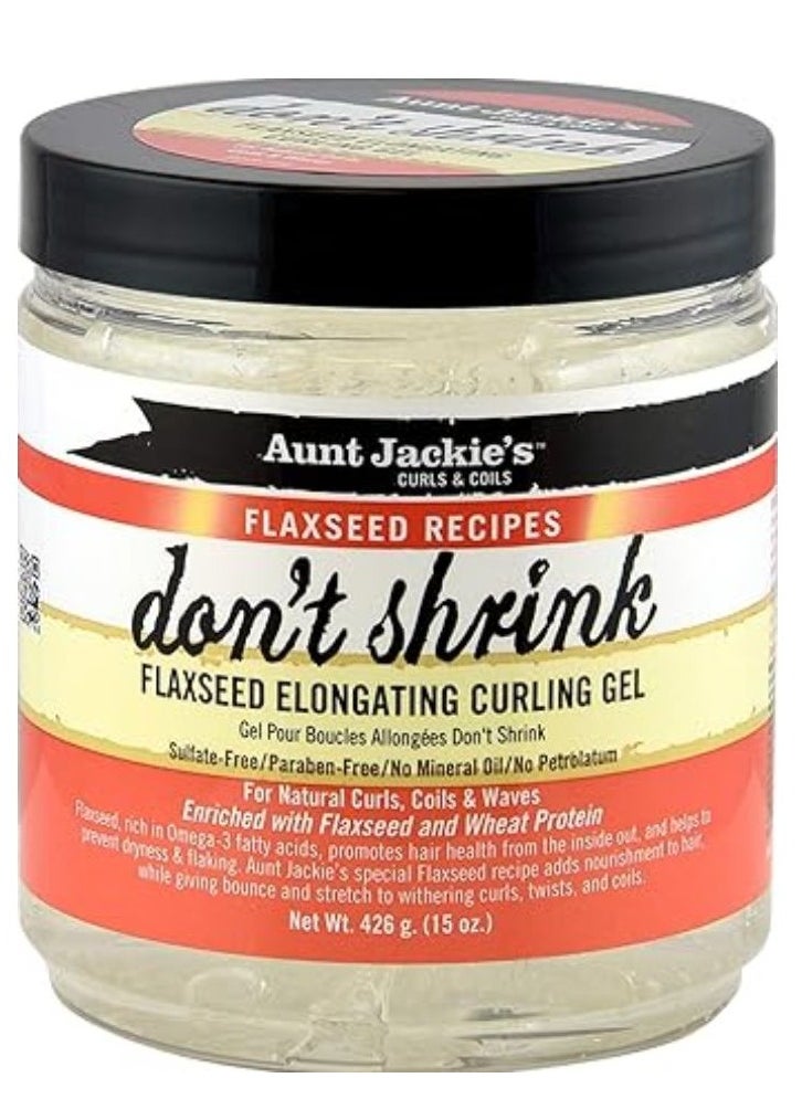 Aunt Jackie's Dont Shrink Elongating Flaxseed Curling Gel 426 g  - Image 2