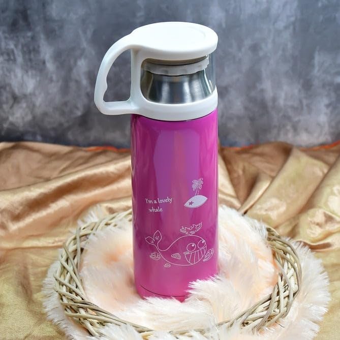 BigPlayer Stainless Steel Water Bottle with Sipper Cap Item May Vary 1 pc Mix Pack - Image 2