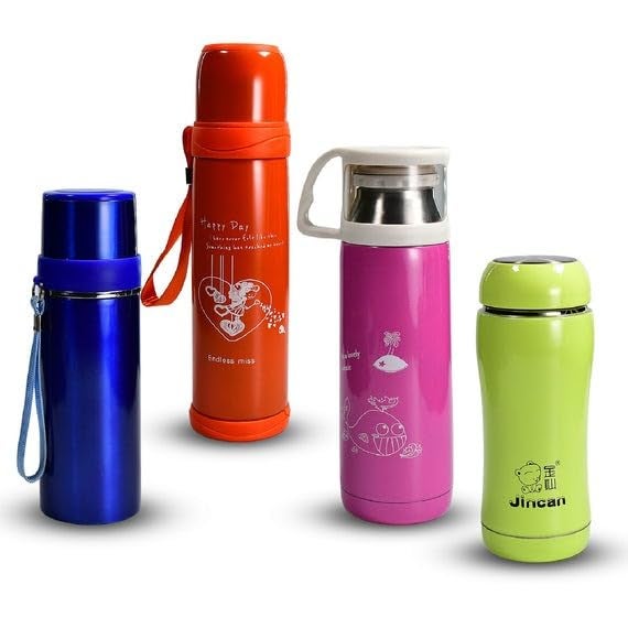 BigPlayer Stainless Steel Water Bottle with Sipper Cap Item May Vary 1 pc Mix Pack - Image 1