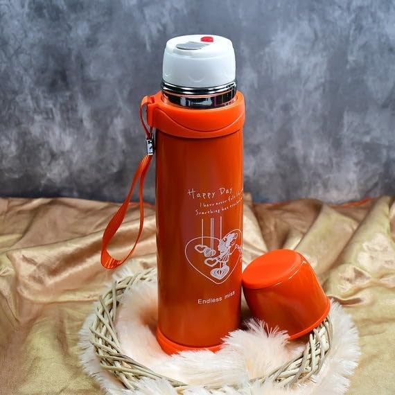 BigPlayer Stainless Steel Water Bottle with Sipper Cap Item May Vary 1 pc Mix Pack - Image 4