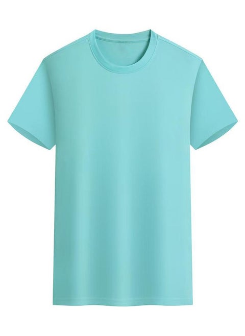 Quick-Dry Polyester T-Shirt for Men Available in Multiple Colors and Sizes (S-4XL)