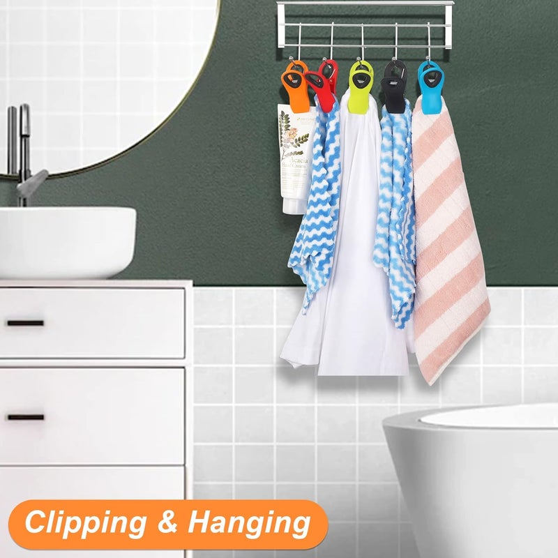 Jetmore 16 Pack Chip Clips Bag Clips, Multicolor Clips for Food Packages, Multipurpose Magnetic Clips, Chip Clips Bag Clips Food Clips, Refrigerator Magnet Clips Chip Clip, Bag Clips for Food Storage - Image 3