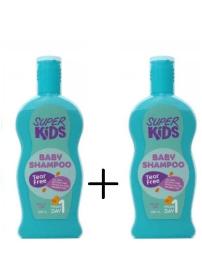 Superkids Baby Shampoo 200 ml 1+1