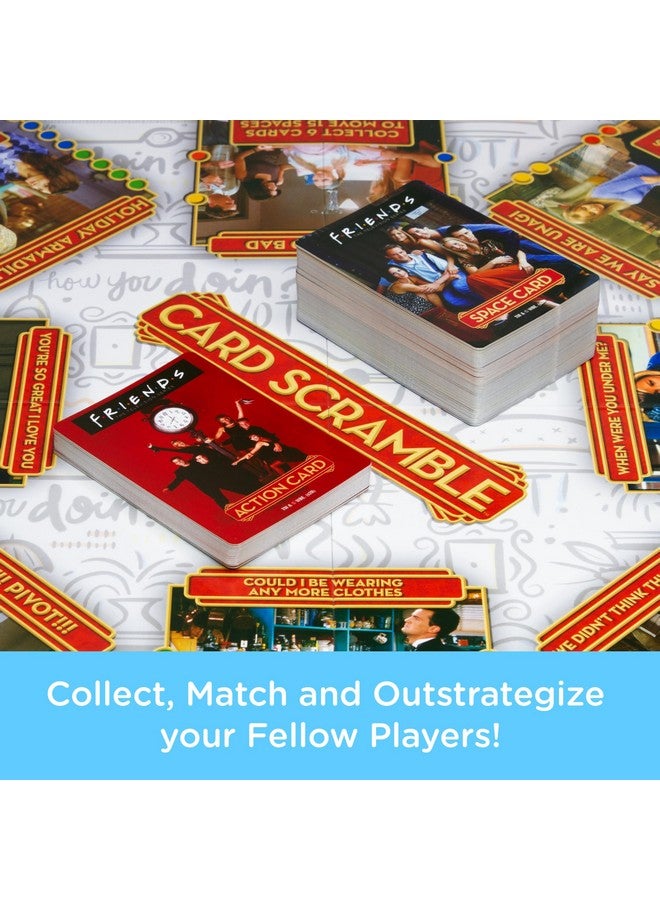 AQUARIUS Friends Card Scramble Board Game - Fun Family Party Game for Kids, Teens & Adults - Entertaining Game Night Gift - Officially Licensed Friends TV Show Merchandise - Image 4