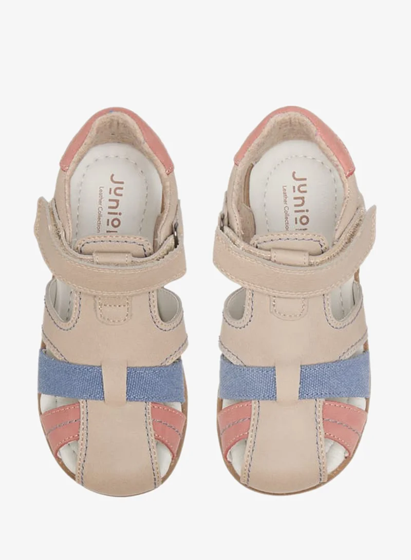 JUNIORS Boys Panelled Sandals with Hook and Loop Closure Ramadan Collection