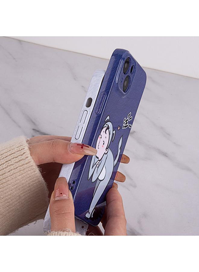 Zaboon Case For iPhone 12 Cartoon Animal Sweethearts Style PC Protective Phone Case - Image 5