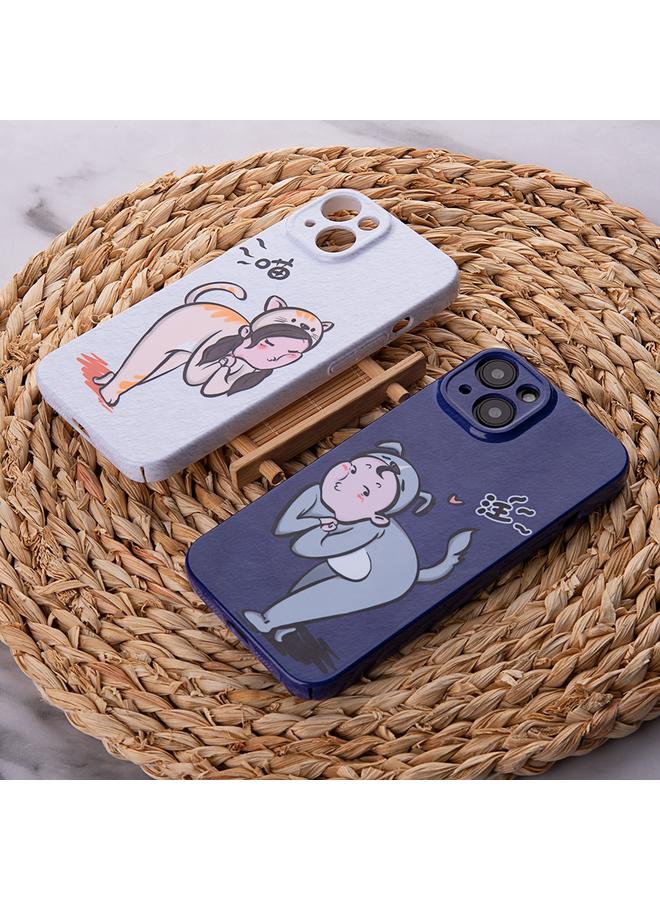 Zaboon Case For iPhone 12 Cartoon Animal Sweethearts Style PC Protective Phone Case - Image 2
