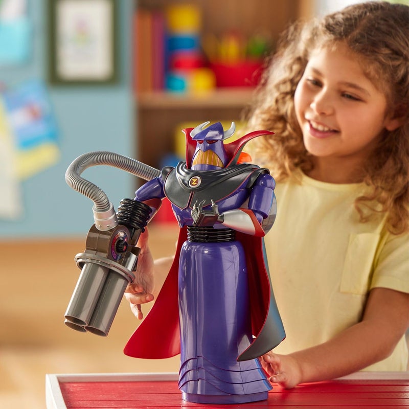 Disney store تمثال زيرغ التفاعلي المتحدث الرسمي من متجر ديزني من قصة لعبة، يحتوي على أصوات وعبارات من الأفلام، يتفاعل مع تماثيل وألعاب أخرى - Image 2