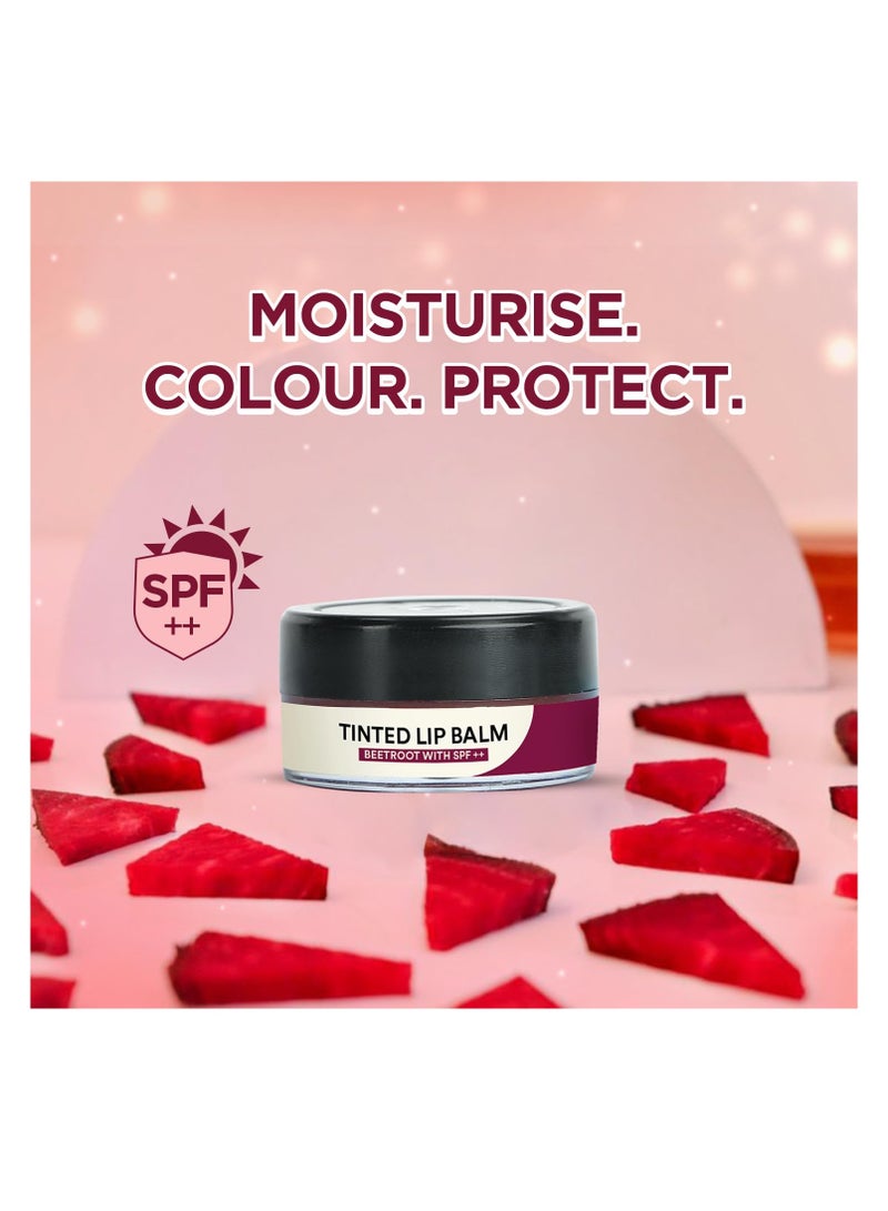 Enn Beauty Beetroot Lip Balm 7g With SPF 10 PAFor Dark Lips Tinted Lip Care With Beetroot Extract Shea Butter Hyaluronic Acid for Dry and Chapped Lips - Image 2