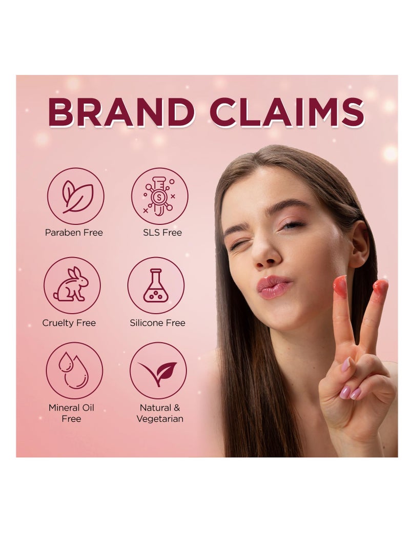 Enn Beauty Beetroot Lip Balm 7g With SPF 10 PAFor Dark Lips Tinted Lip Care With Beetroot Extract Shea Butter Hyaluronic Acid for Dry and Chapped Lips - Image 3