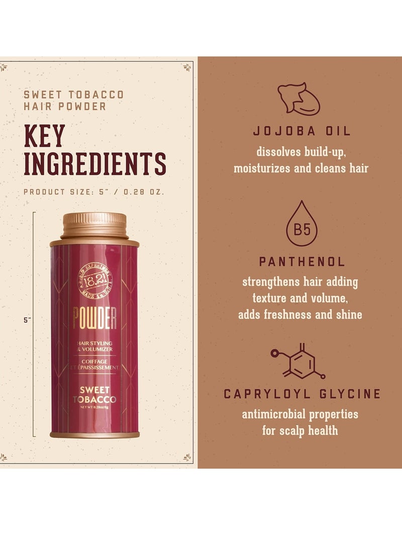 18.21 Man Made - 18.21 Man Made Original Sweet Tobacco Hair Styling Premium Products for Long Lasting Hold - Image 1